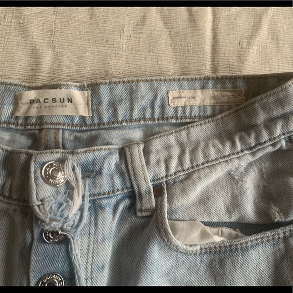 Distressed Mom Jeans - Picture 2 of 8